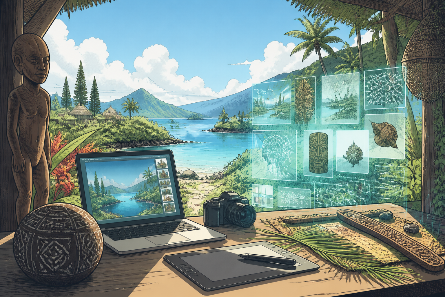 Illustration générée par IA Illustration générée par IA